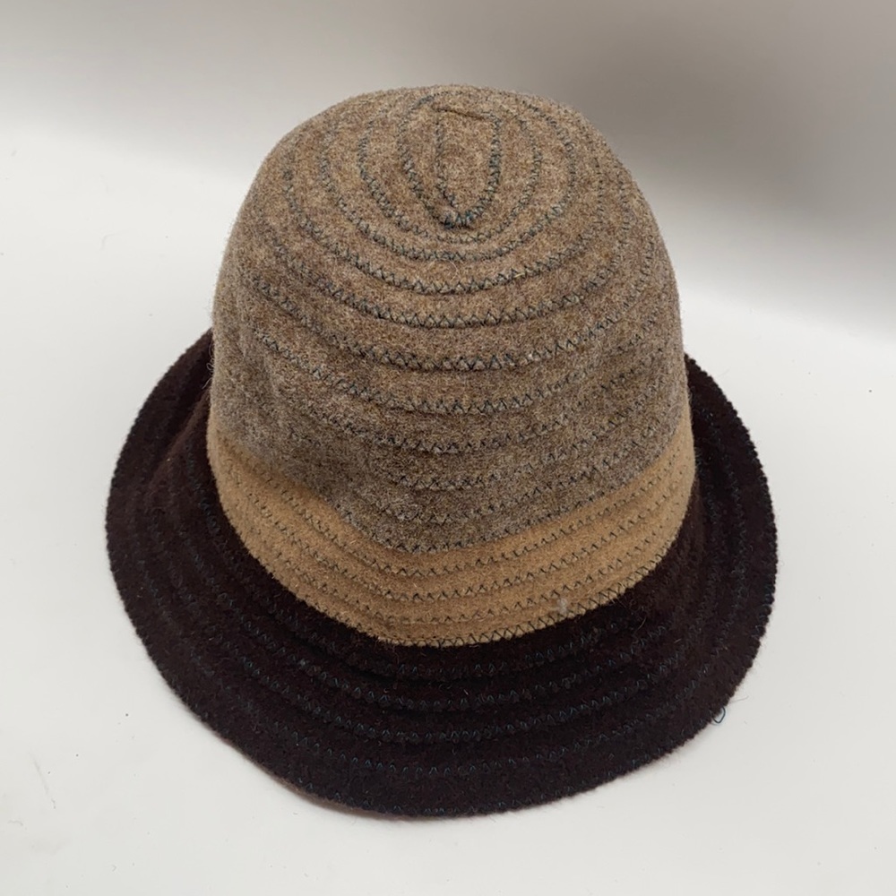 🎃 Nordstrom brown wool bucket hat new with tags
